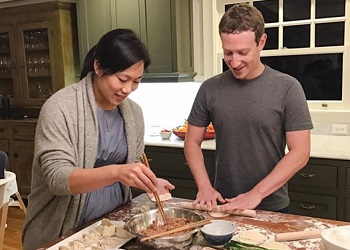 Mark Zuckerberg & istri.(timeofgist)