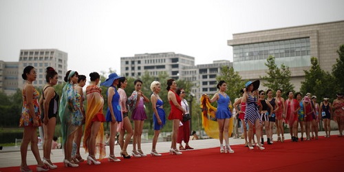 Sebagian peserta kontes.(Huffingtonpost)