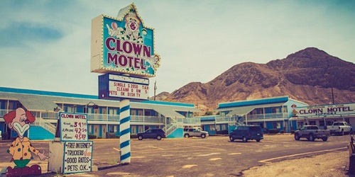 Clown Motel, Nevada.(The Line Up)