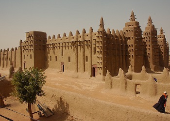Masjid di Djenne, Mali.(Flickr)