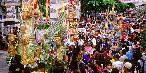 Songkran atau Tahun Baru Thailand.(tugranviaje.com)