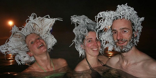 Hair Freezing Contest.(TwistedSifter)