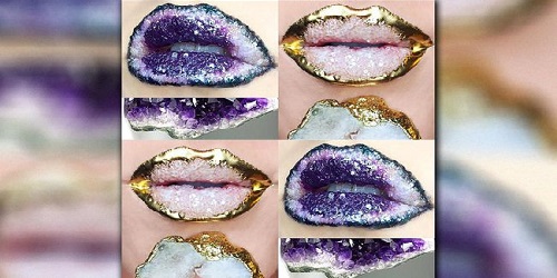 Bibir Kristal yang menggoda.(CNN Indonesia)