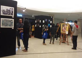 Mahasiswa DKV UMN Gelar Pameran Nusakarya Unity di Mall @Alam Sutera Tangerang.(asri)