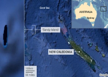 Pulau Sandy, Kaledonia Baru.(bbc.co.uk)