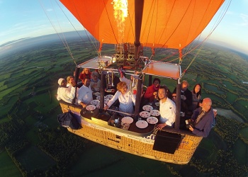 CuliAir Luchtballon Restaurant.(gosocio.co.id)