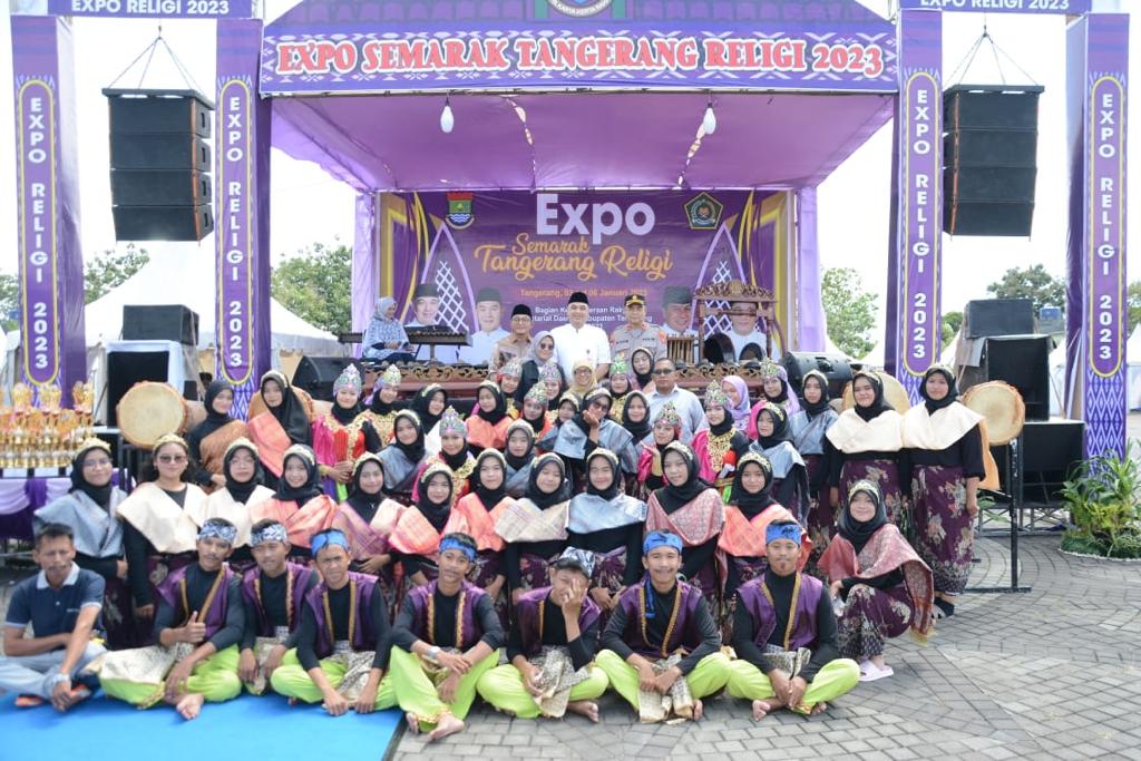 Bupati Zaki Tutup Acara Expo Semarak Tangerang Religi