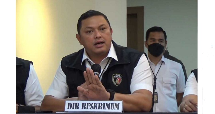 Direktur Reserse Kriminal Umum Polda Metro Jaya, Kombes Hengki Haryadi