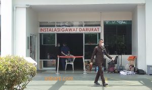 IGD Eka Hospital BSD, Serpong, Kota Tangerang Selatan.(yud)