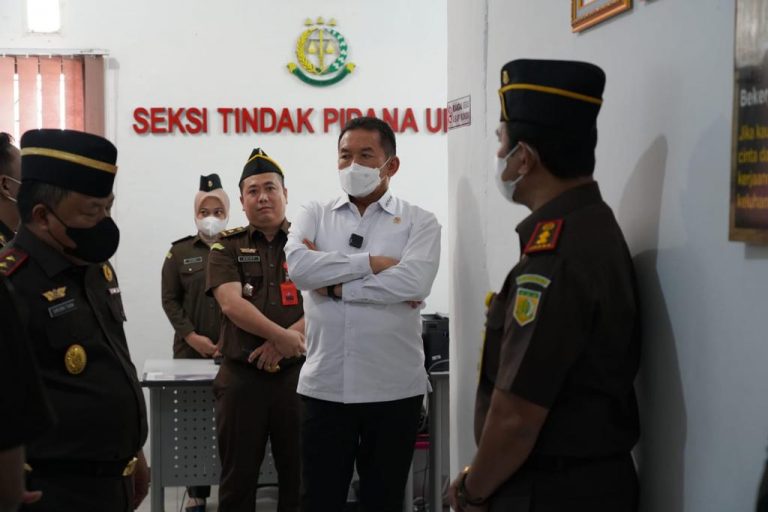 Jaksa Agung ST Burhanuddin Kunjungi Kejaksaan Negeri Banyuasin
