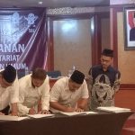 Masuki Tahapan Pemilu, KPU Kota Serang Sahkan Petugas Kesekretariatan