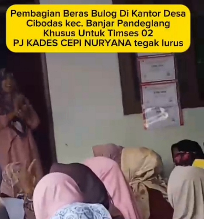 bantuan beras