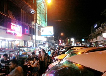 Kawasan jajan Pasar Lama, di Kota Tangerang.(bbs)