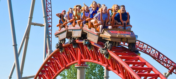 Tidak Sekadar Permainan Naik Wahana Roller Coaster Picu Adrenalin