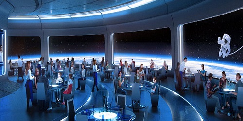 Segera dibuka restoran bertema luar angkasa.(Fooandwine)
