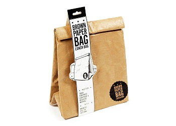 Brown Paper Bag Lunch Bag.(Luckies of London)
