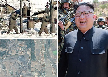 Kamp kematian & Kim Jong Un.(Daily Star)