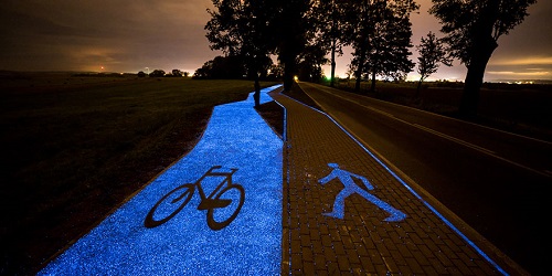 Jalur sepeda & penyeberangan untuk orang.(Bored Panda)