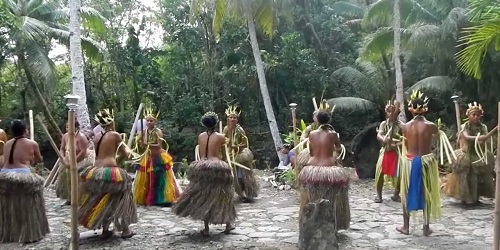 Masyarakat di Pulau Yap.(YouTube)