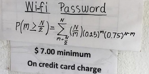 Password WiFi matematika.(bbs)