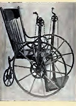 Kursi Roda Perawan.(Segiempat)