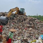 Sampah di TPSA Dengung, Kabupaten Lebak.(Kabar6/Nda)
